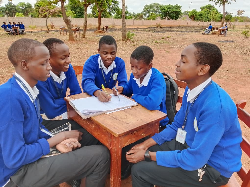 Students studying 3